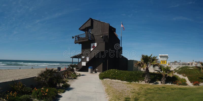 Life Guard tower on Mission Beach