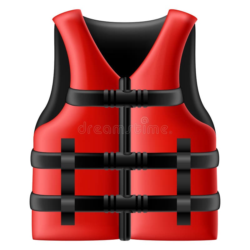 Life jacket stock vector. Illustration of isolated, equipment 32024472