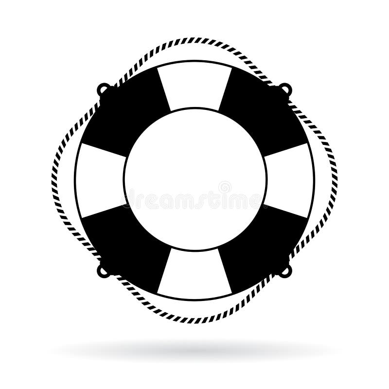 white life preserver clipart