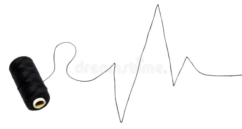 Life thread royalty free stock photography