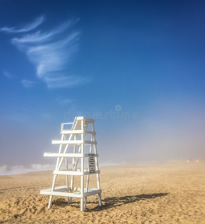 Lifeguard chair, East Hampton, NY