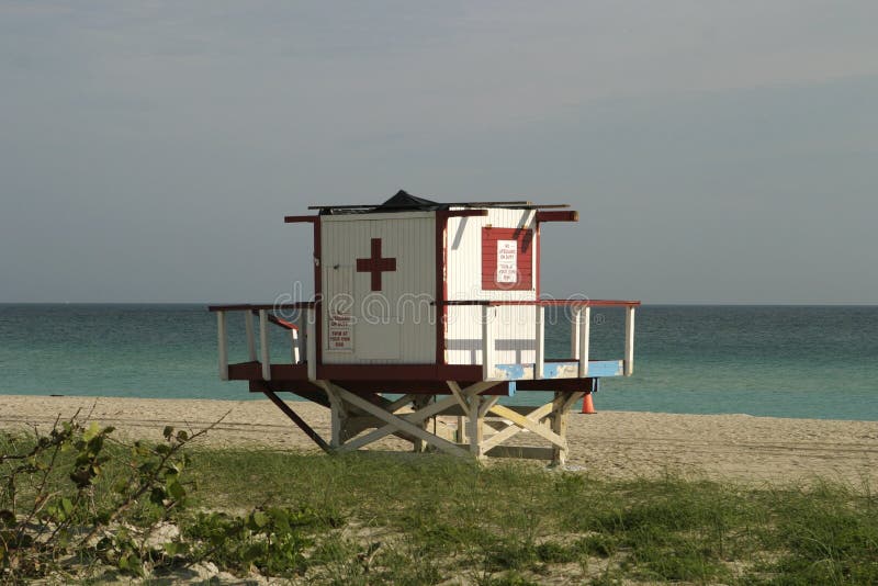 Lifeguard Tower With Ocean View