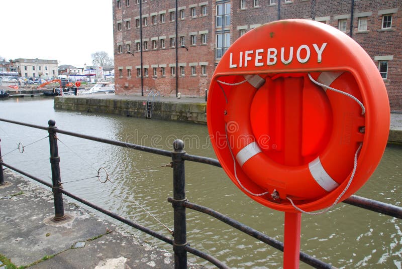 Lifesaving ring stock image Lifesaving ring stock image