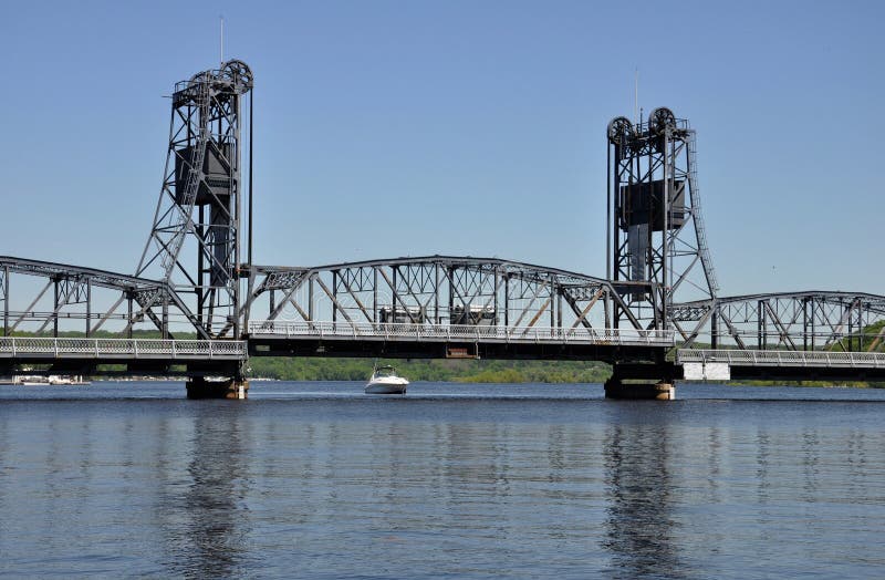 The Lift Bridge at Stillwater, Minnesota.