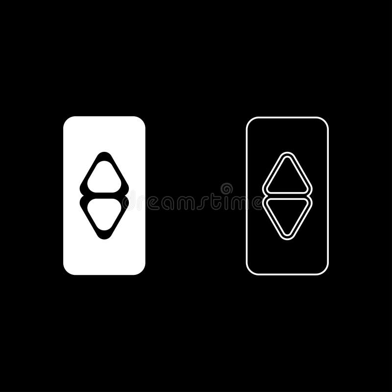 Lift Button Elevator Panel Up and Down Each Floor with Arrow Choice Set ...