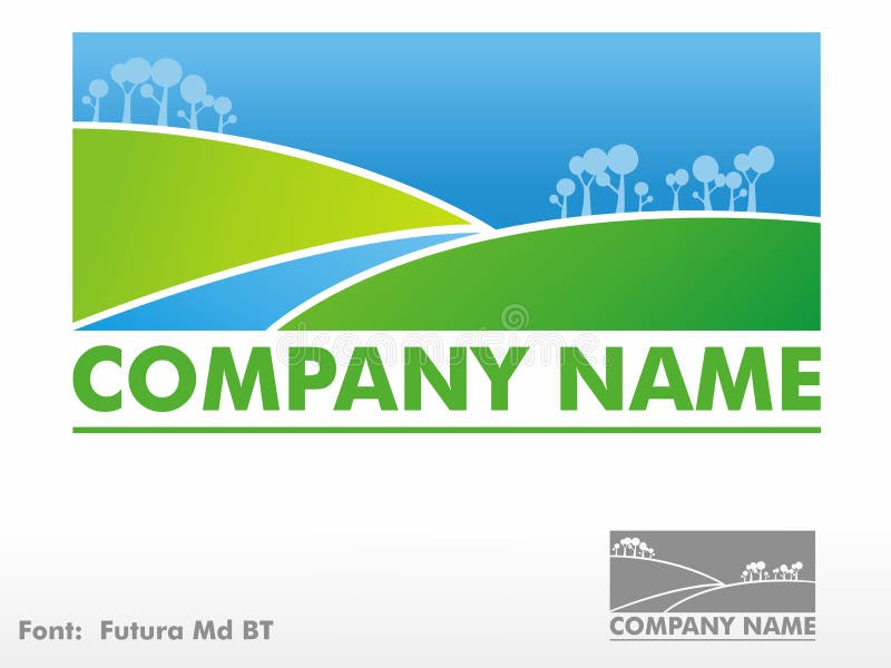 Beautiful natural landscape Please look at my other logos!. Beautiful natural landscape Please look at my other logos!