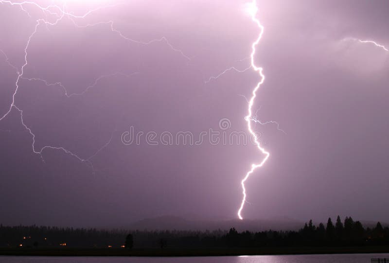 Lighning Bolt stock photos