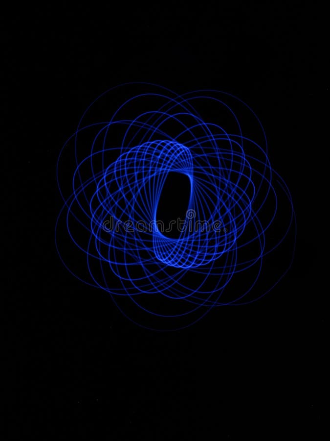 Light abstract forms symmetrical round different colors royalty free stock photos