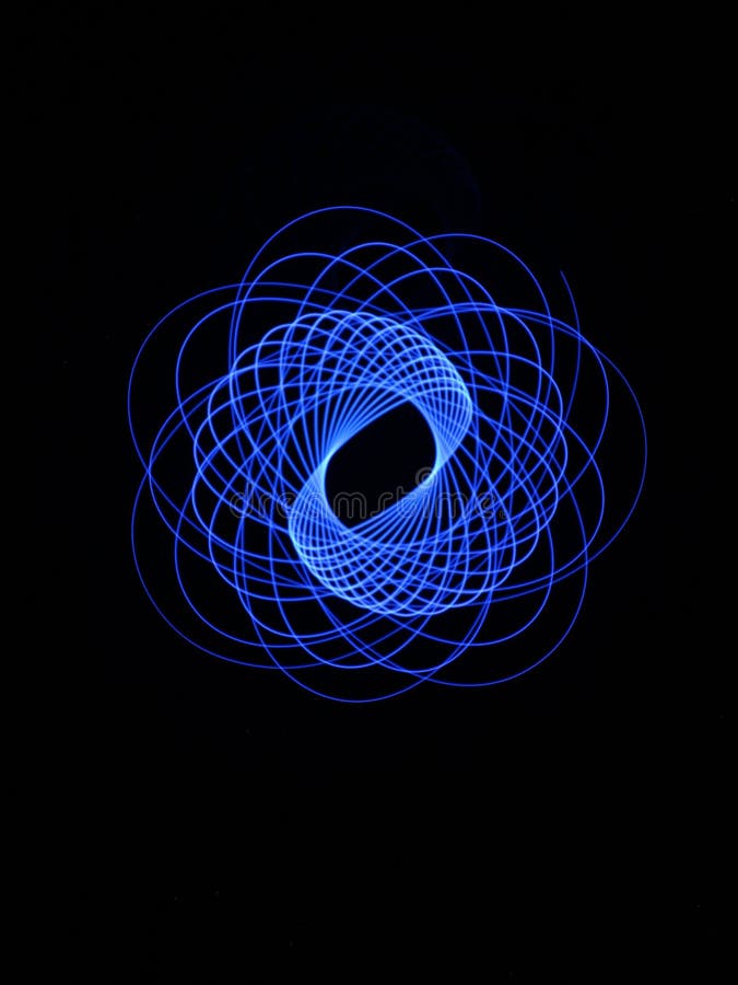 Light abstract forms symmetrical round different colors royalty free stock images