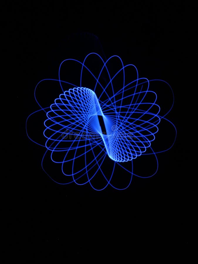 Light abstract forms symmetrical round different colors royalty free stock images