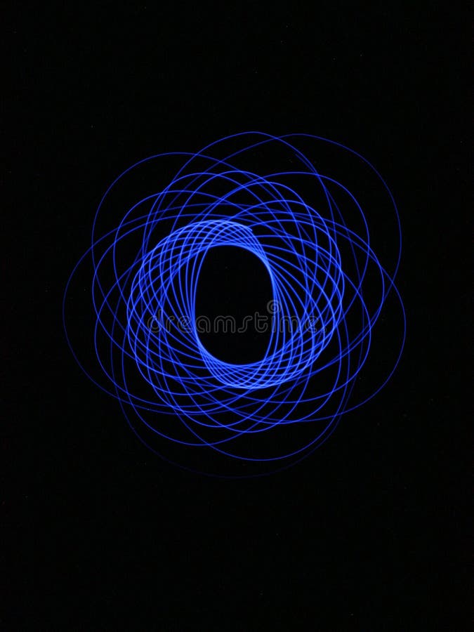 Light abstract forms symmetrical round different colors stock photos