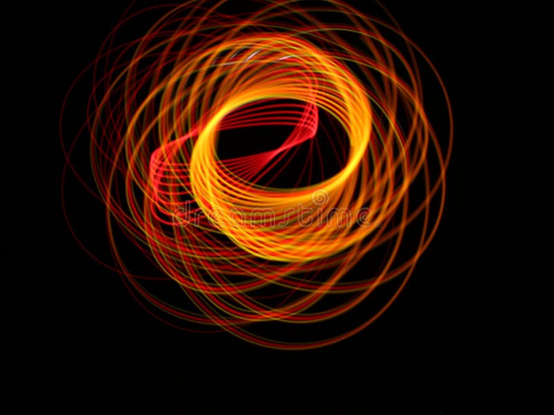 Light abstract forms symmetrical round different colors royalty free stock image