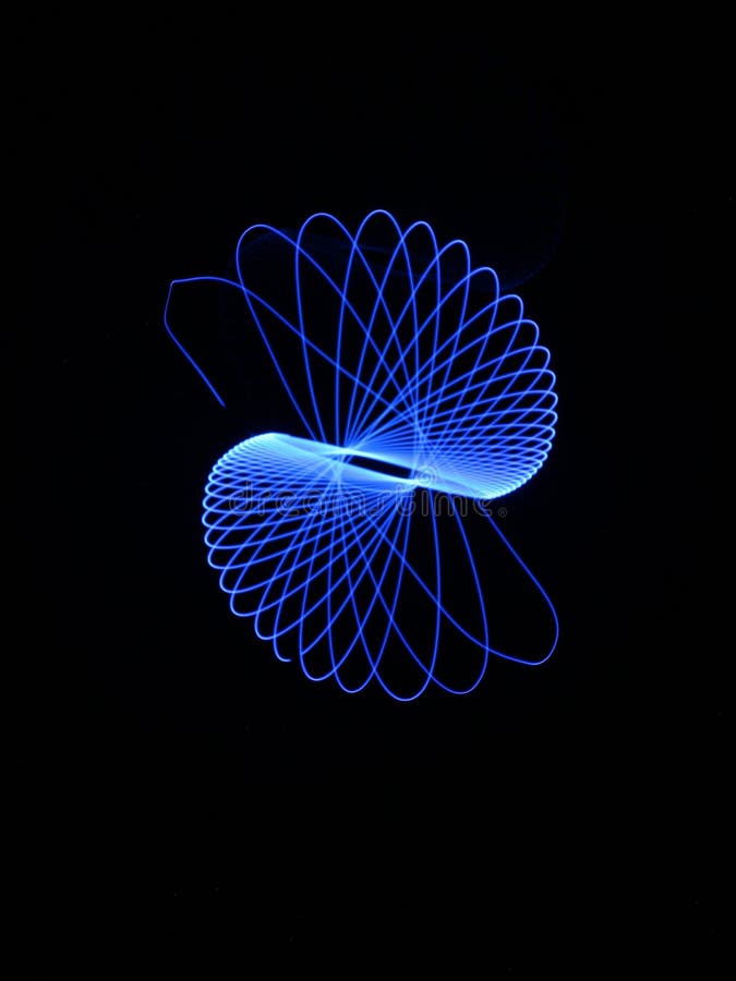 Light abstract forms symmetrical round different colors Light abstract forms symmetrical round different colors royalty free stock photo