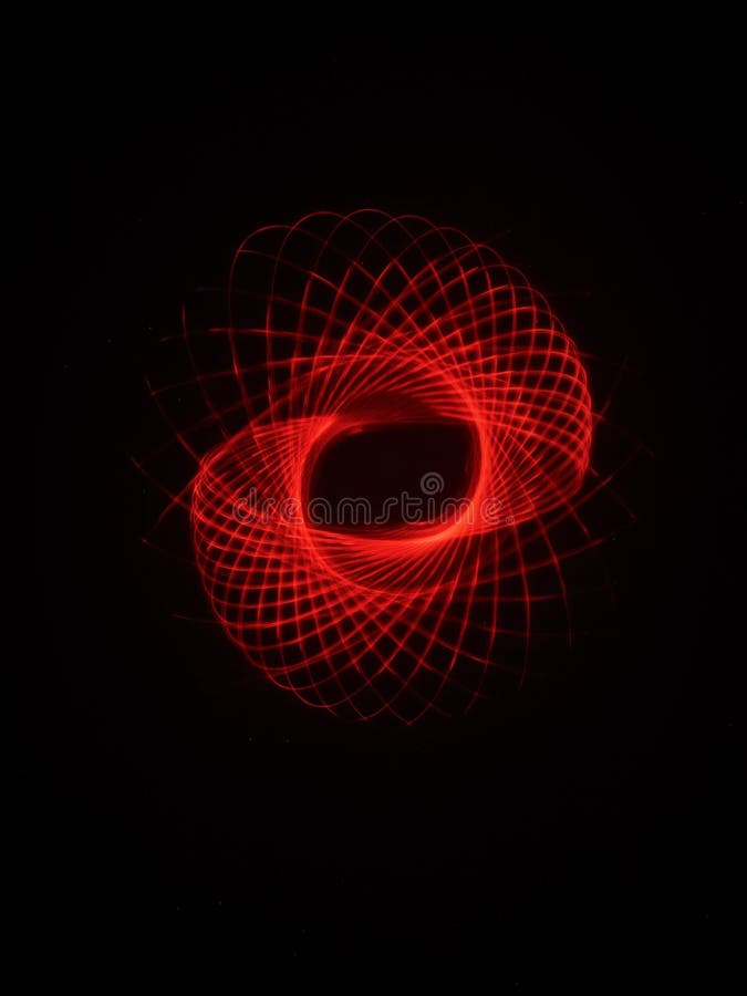 Light abstract forms symmetrical round different colors royalty free stock photo