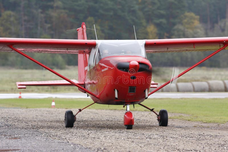 Light Aircraft Cessna C172 Skyhawk Editorial Stock Photo Image of