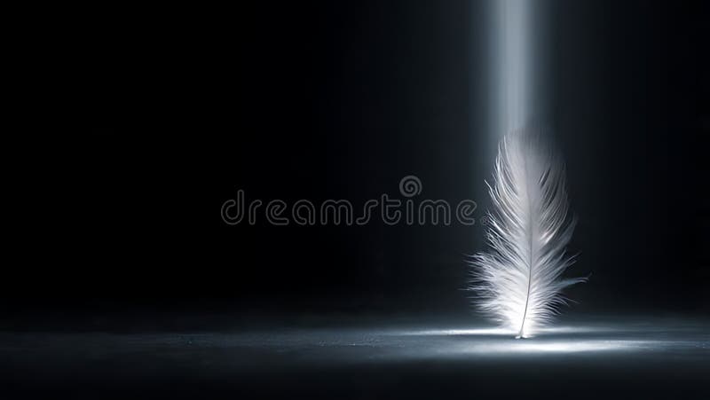 Light Beam On Bubbles () royalty free illustration.