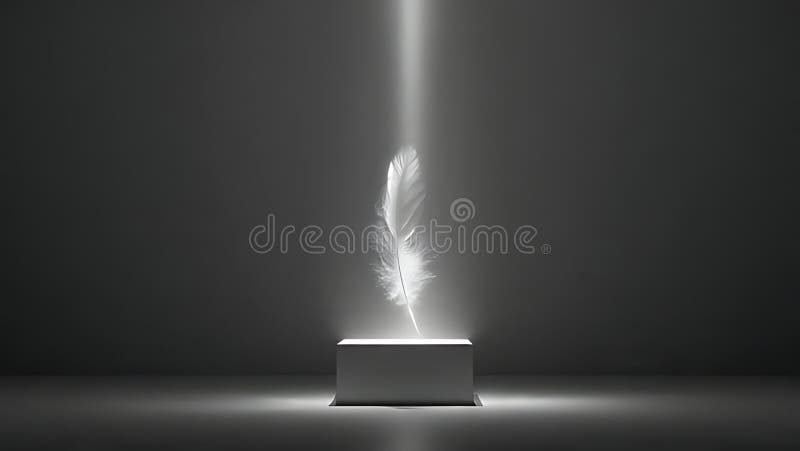 Light Beam On Bubbles () vector illustration.