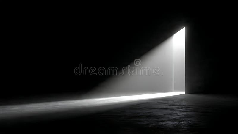 Light Beam On Bubbles () royalty free illustration.