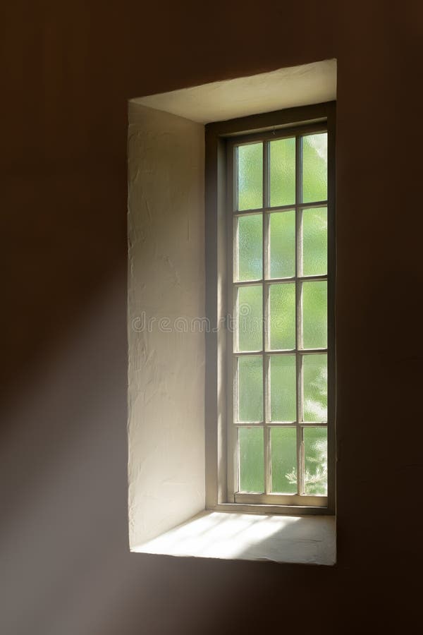Light Beams through Window stock image