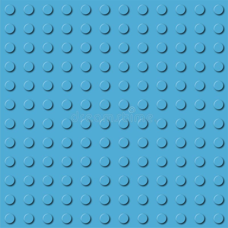 Light Blue Building Blocks Seamless Pattern