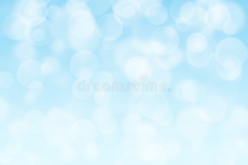 Light Blue Circle Shape Boke Background Stock Photo - Image of circle