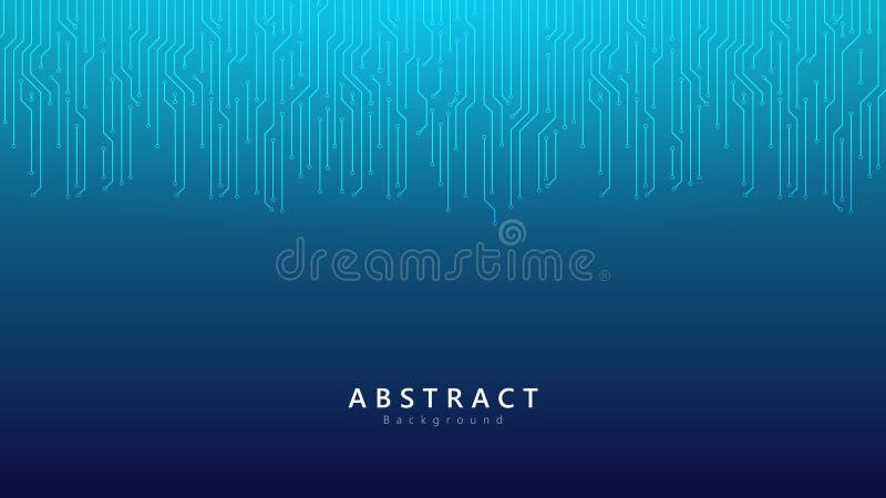 Light blue circuit connection abstract technology vector background,simple clean technology business background,futuristic innovat royalty free illustration