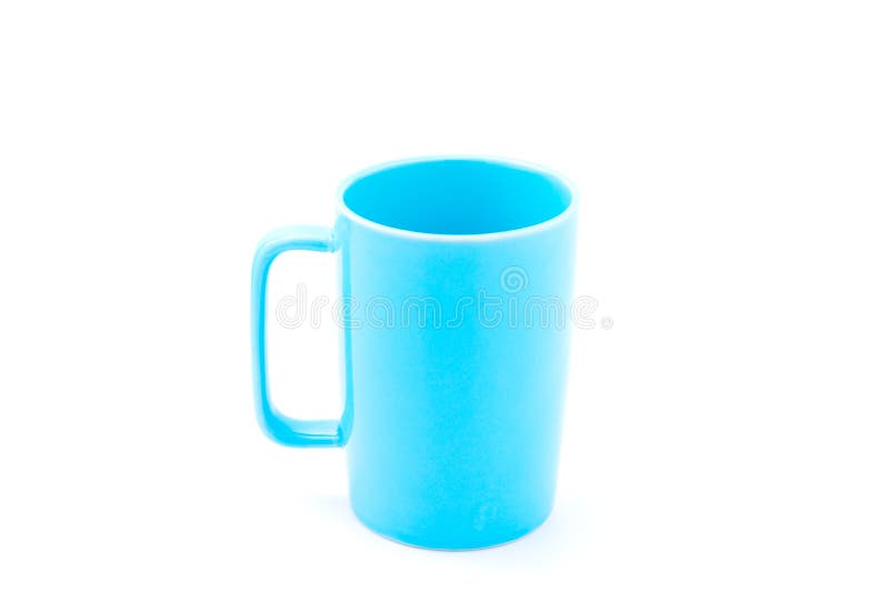 Light blue coffee cup stock image. Image of food, color 81113671