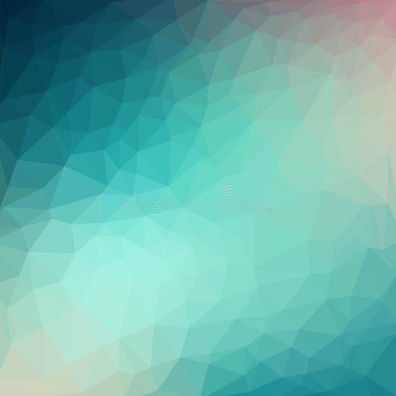 Light blue cool vector Low poly crystal background. Polygon