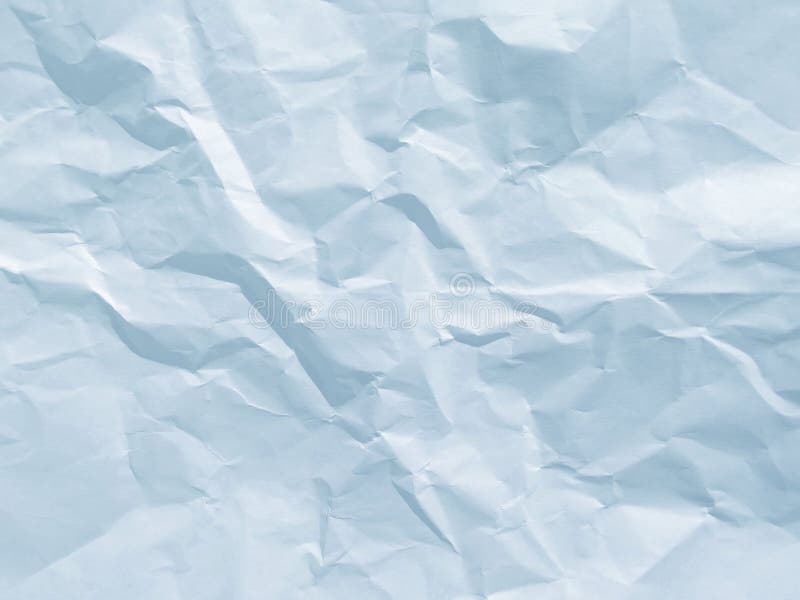 Light Blue Wet Crumpled Paper Texture Background Stock Image Image of