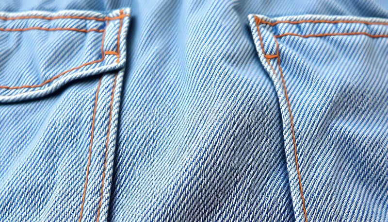 Light blue denim texture, jeans fabric, textile, clothing, casual, Stock Photo, Generative AI royalty free illustration