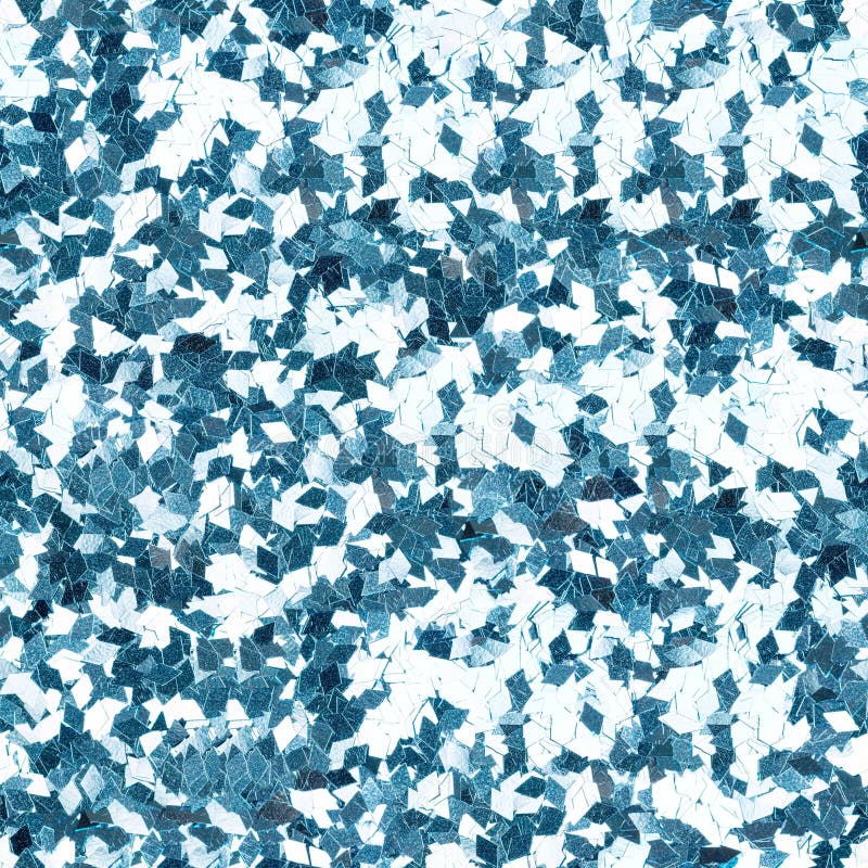 Light Blue Glitter, Sparkle Confetti Texture. Christmas Abstract