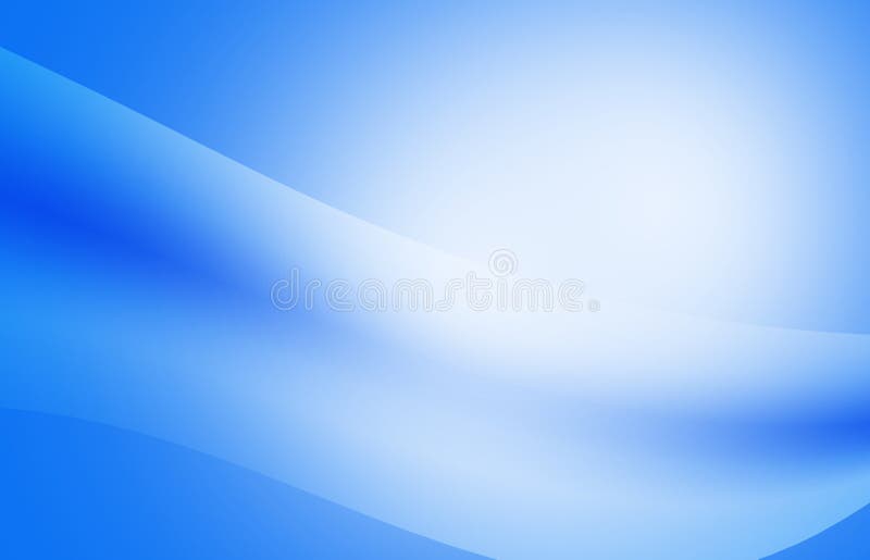 Light blue gradient or shadow abstract science background with curved pattern graphic. Wave flow shape design create decoration stock illustration