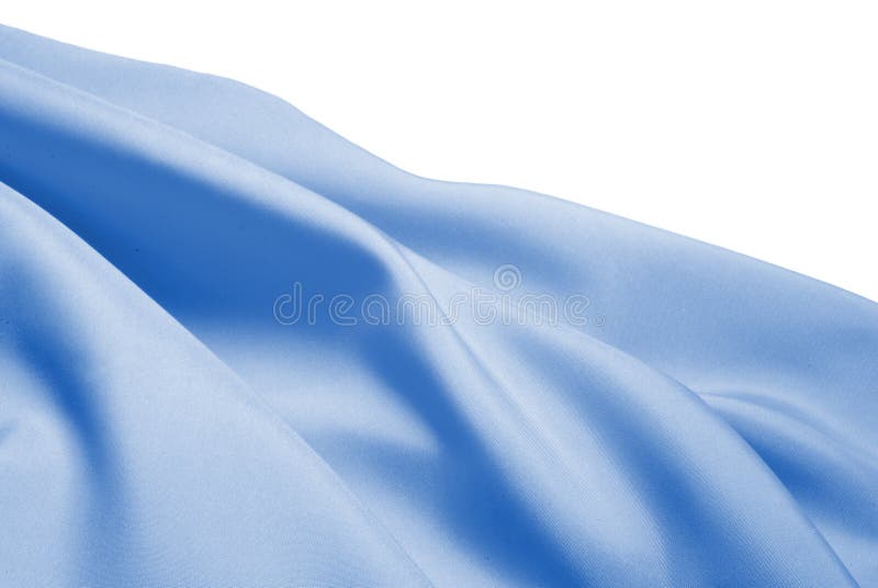 Light blue silk