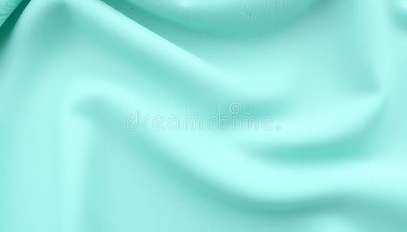 Light blue silk fabric, smooth textile, elegant drape, and soft material texture, Stock Photo, Generative AI stock illustration