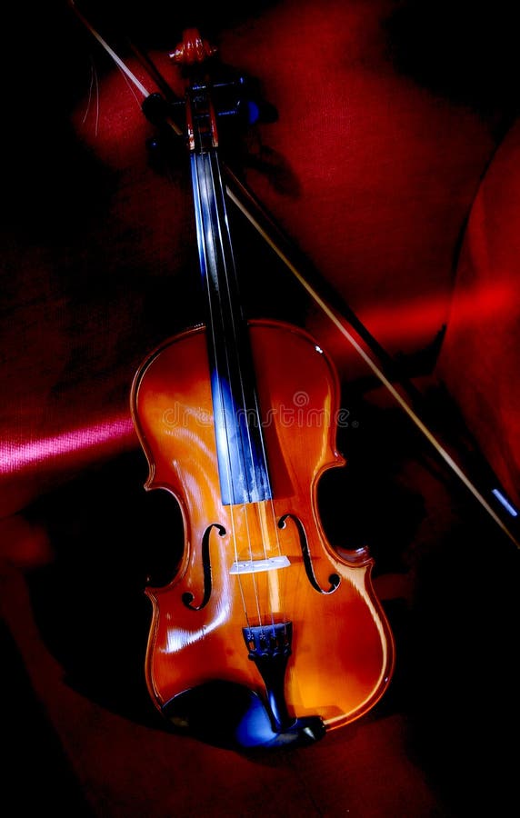Light brush violin stock photo. Image of dark, background 5551424