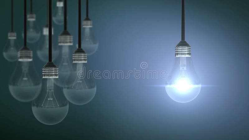 Light bulb vector illustration