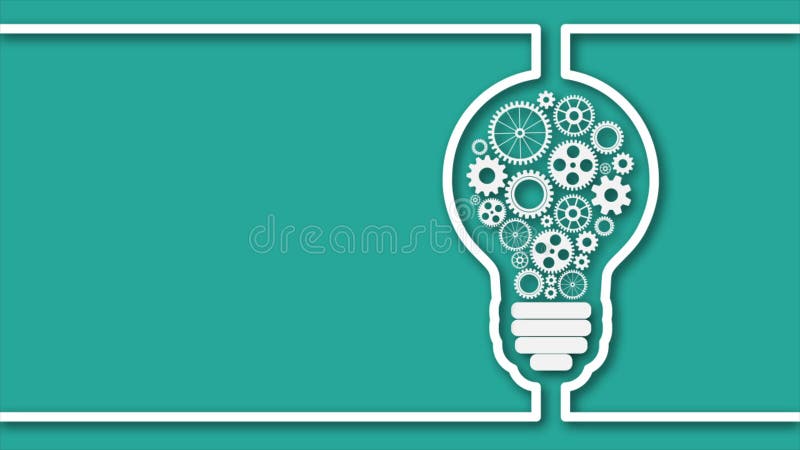 Light bulb concept stock illustration
