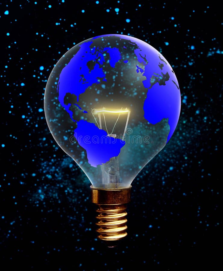 AMPOULE ELECTRIQUE stock photo. Image of studio, brain 170750270