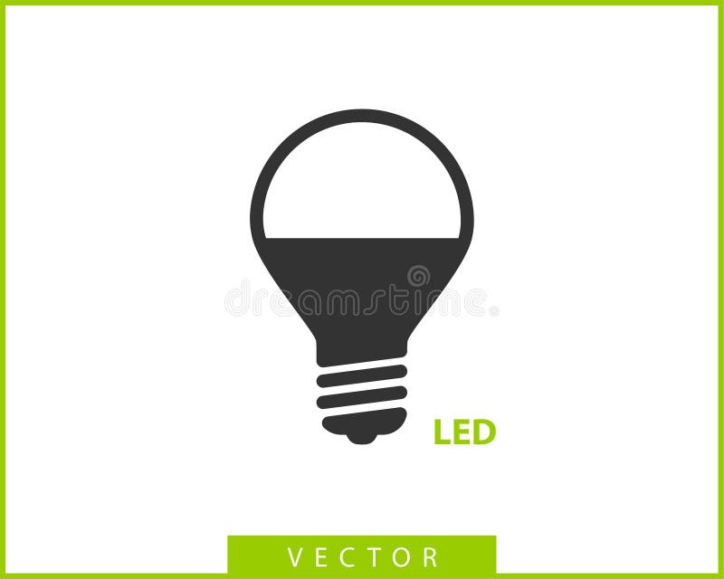 Led Logo Vector Illustration Stock Vector (Royalty Free) 555419185
