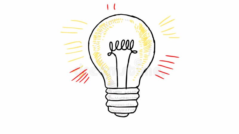 Light bulb illuminating royalty free illustration