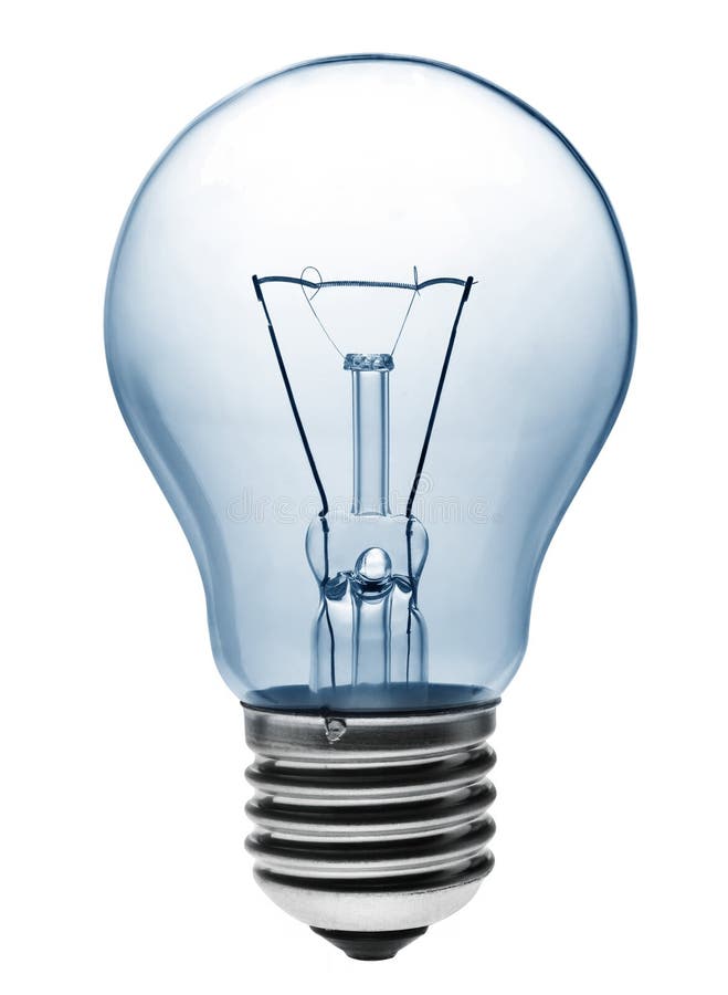 Light bulb lighting royalty free stock photo