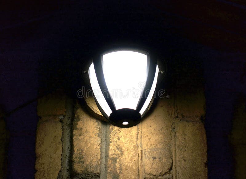Light bulb on the old door stock photo. Image of asphalt 176320640