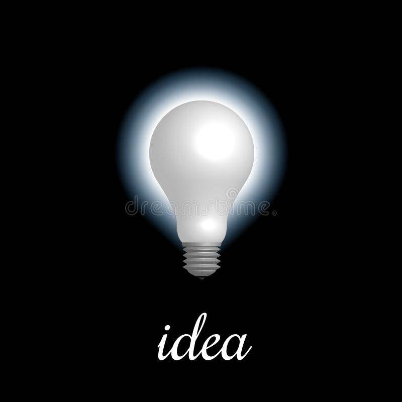 Light bulb vector illustration Light bulb vector illustration