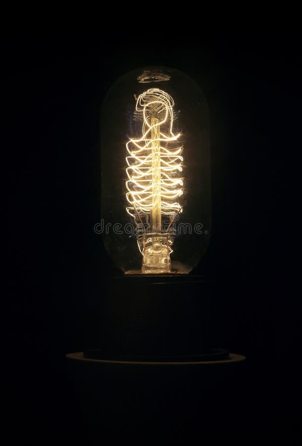 Light bulb vintage full front