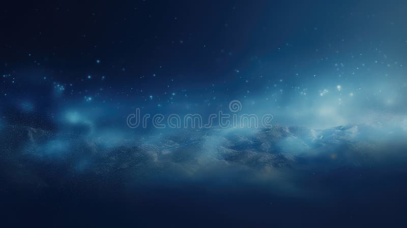 Light dust blue particles vector illustration