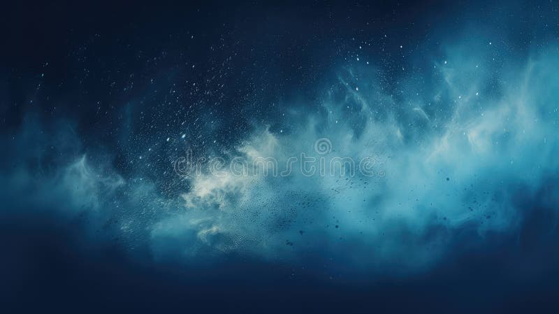 Light dust blue particles vector illustration