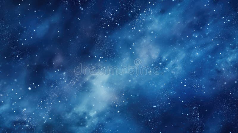 Light dust blue particles stock illustration