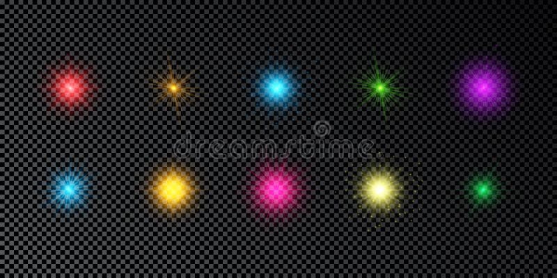 Light effect of lens flare stock vector. Illustration of astral - 244951372