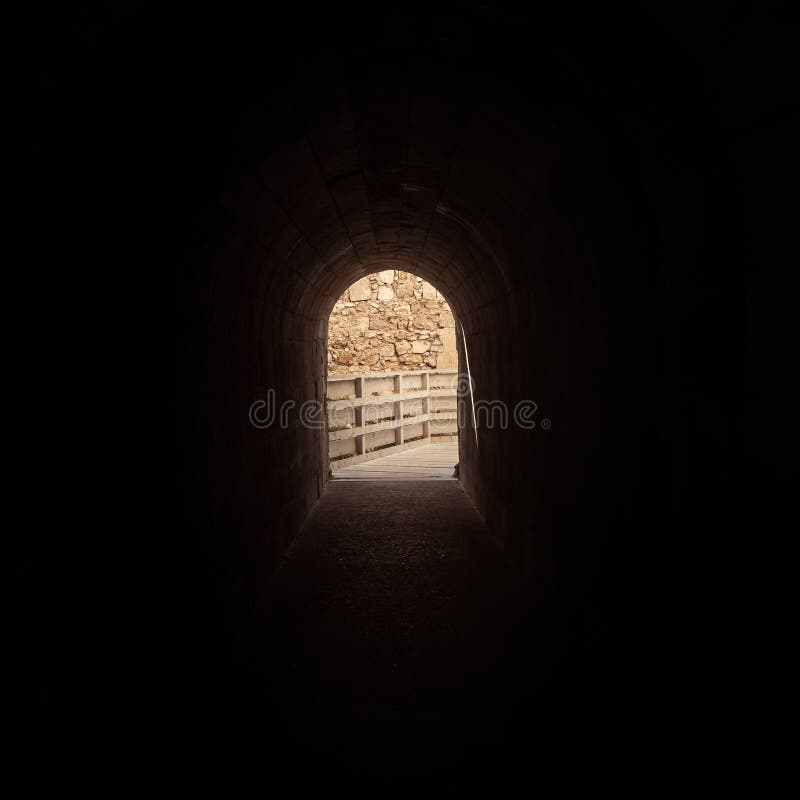 light in the end of a tunnel