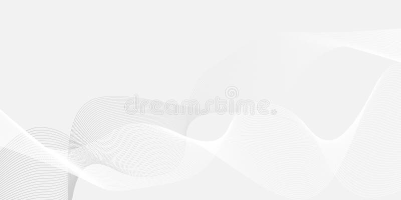 A light gray abstract background showcases subtle wave patterns, creating a minimalist and serene design. royalty free illustration